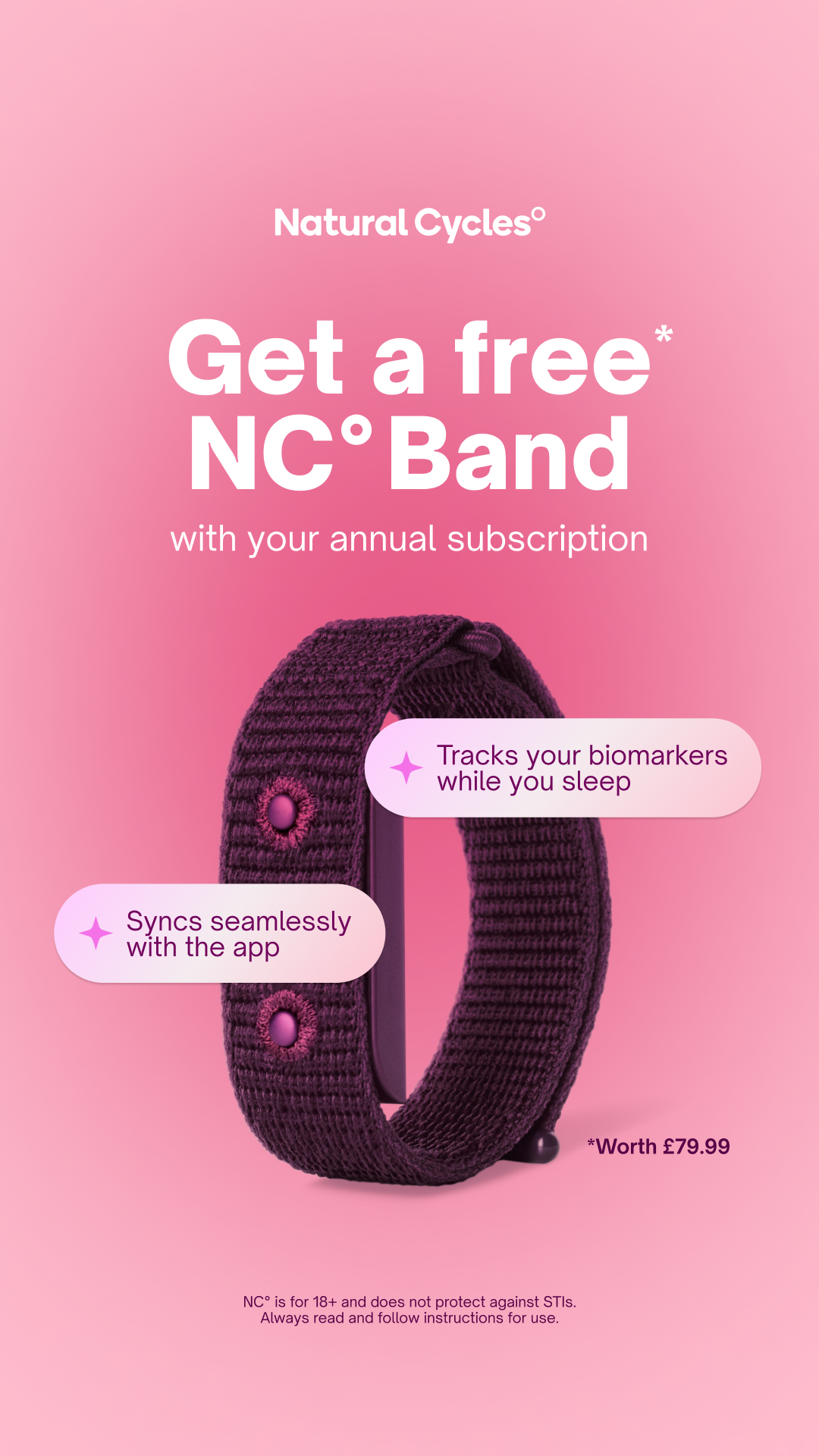 Natural Cycles Facebook ad