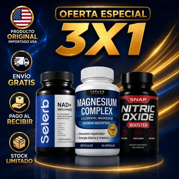 Ofertas Únicas RD Facebook ad: Combo Energía Total RD$2,975