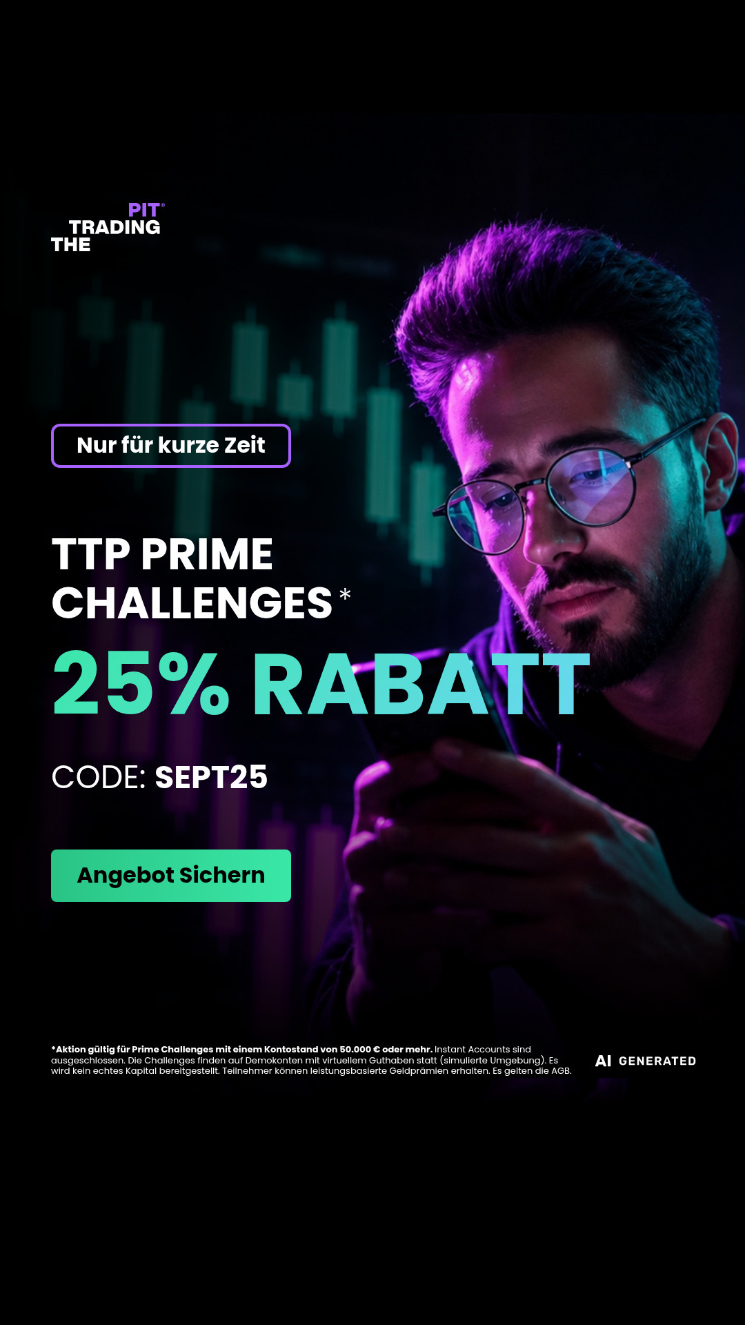 The Trading Pit Facebook ad