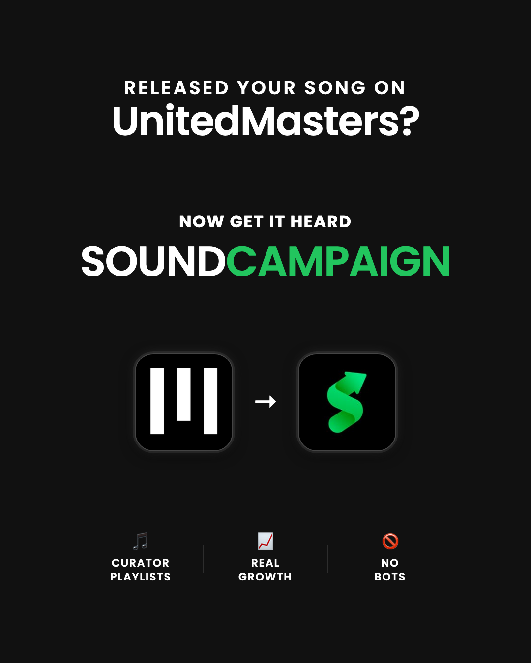 SoundCampaign - Music Promotion Platform Facebook ad