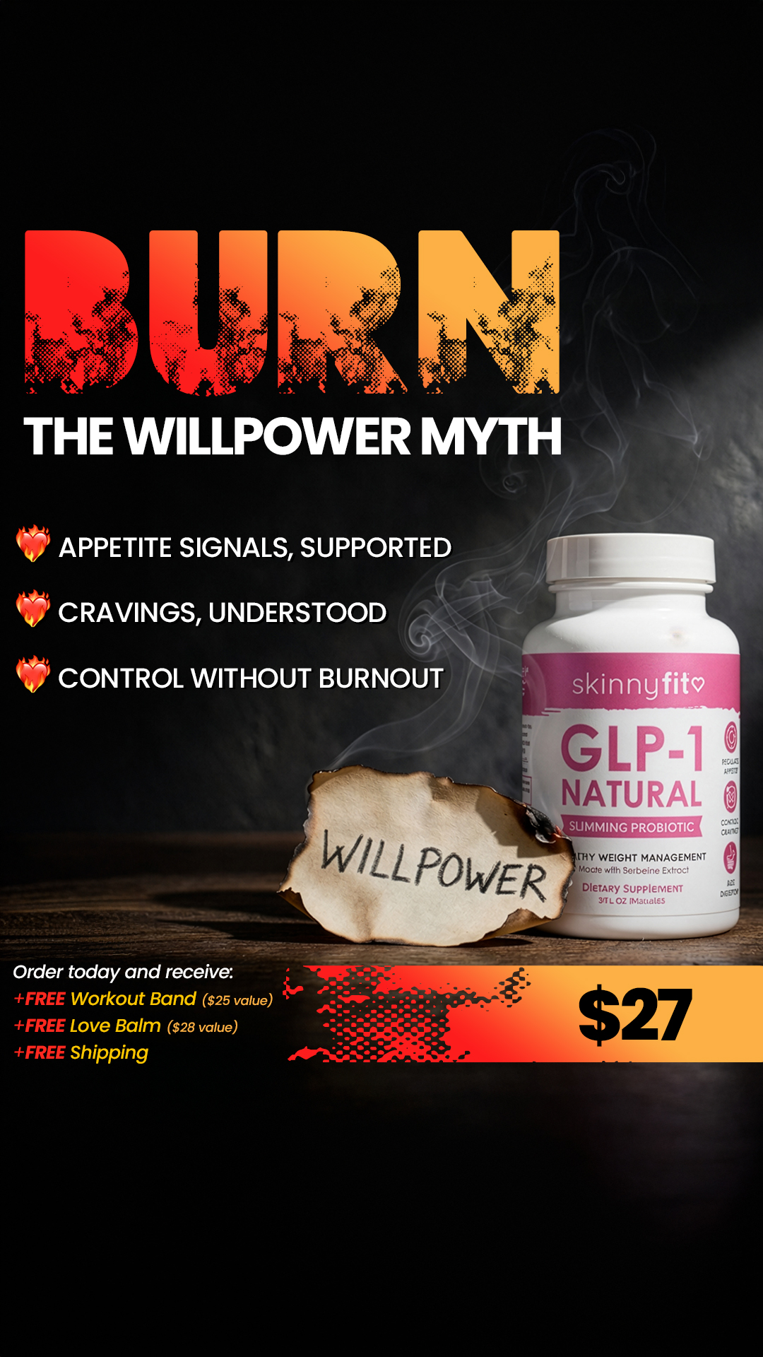 SkinnyFit Facebook ad