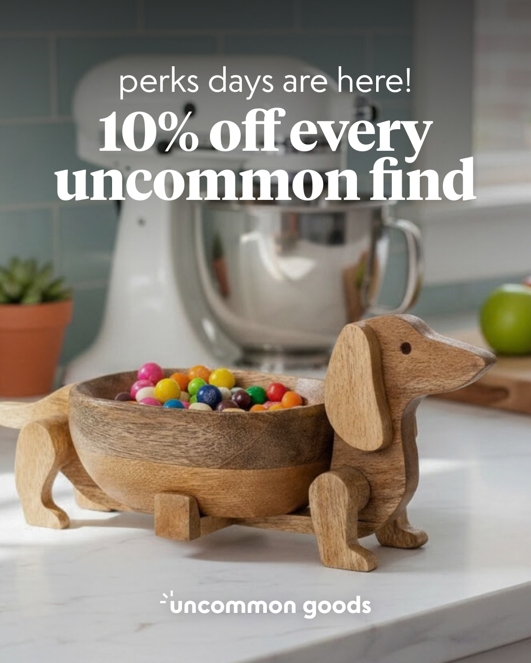 Uncommon Goods Facebook ad