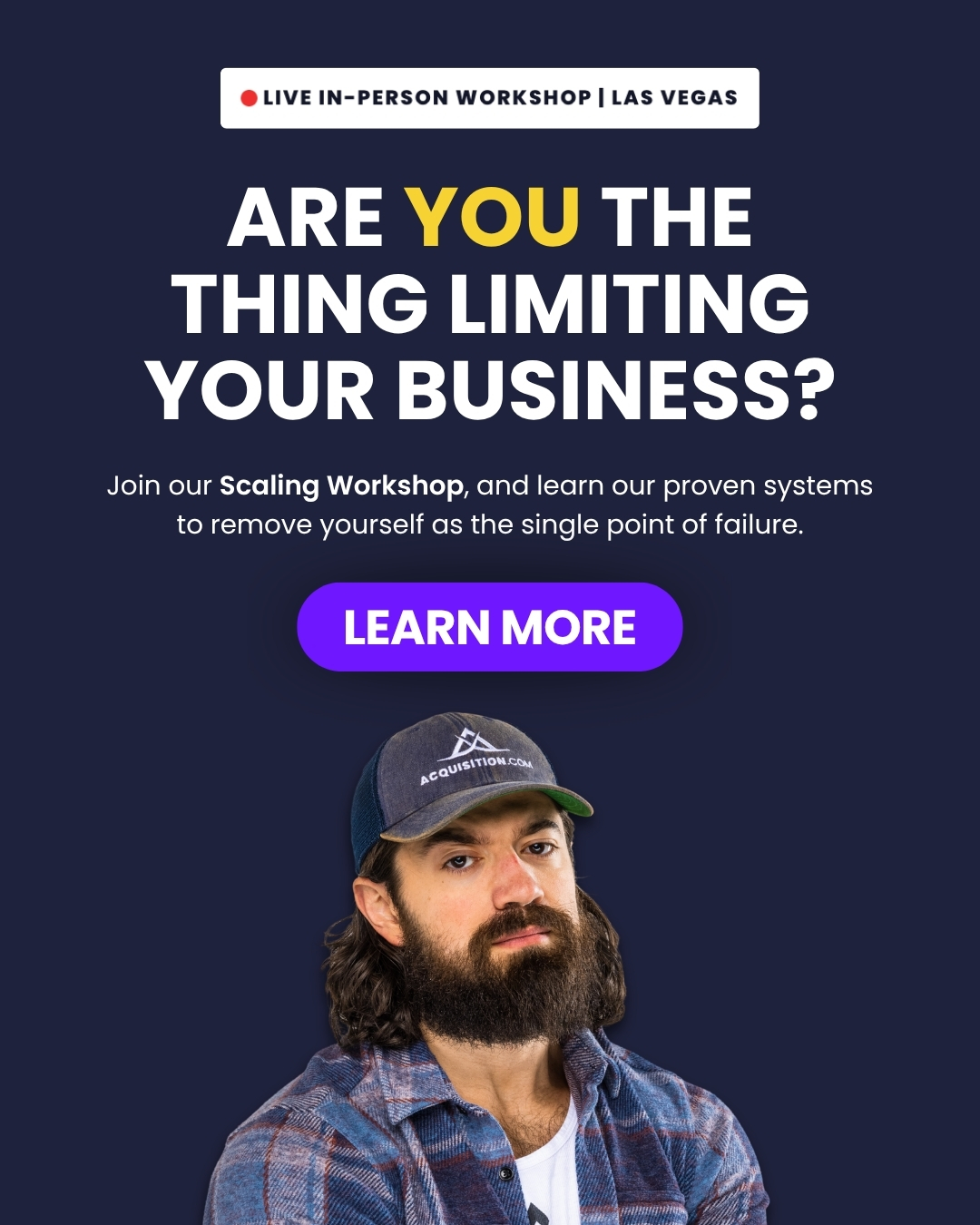 Alex Hormozi Facebook ad