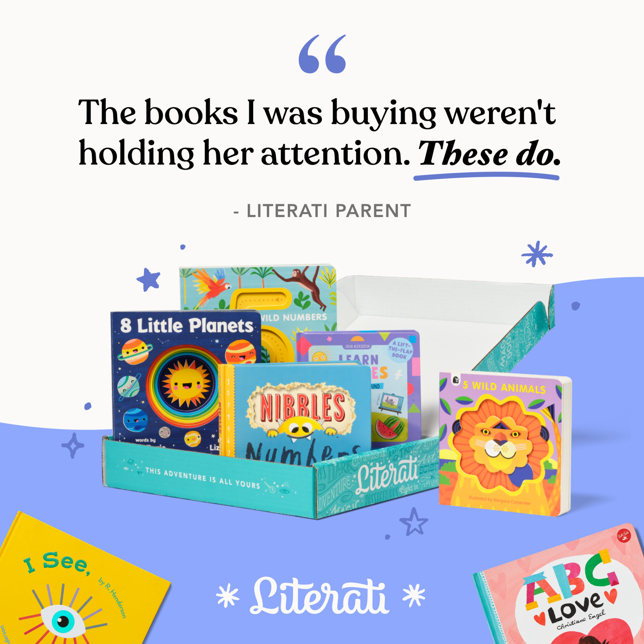 Literati Facebook ad