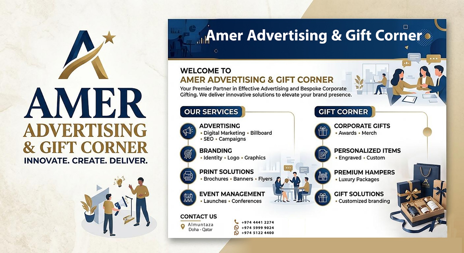 Amer ad & Gift Corner Facebook ad