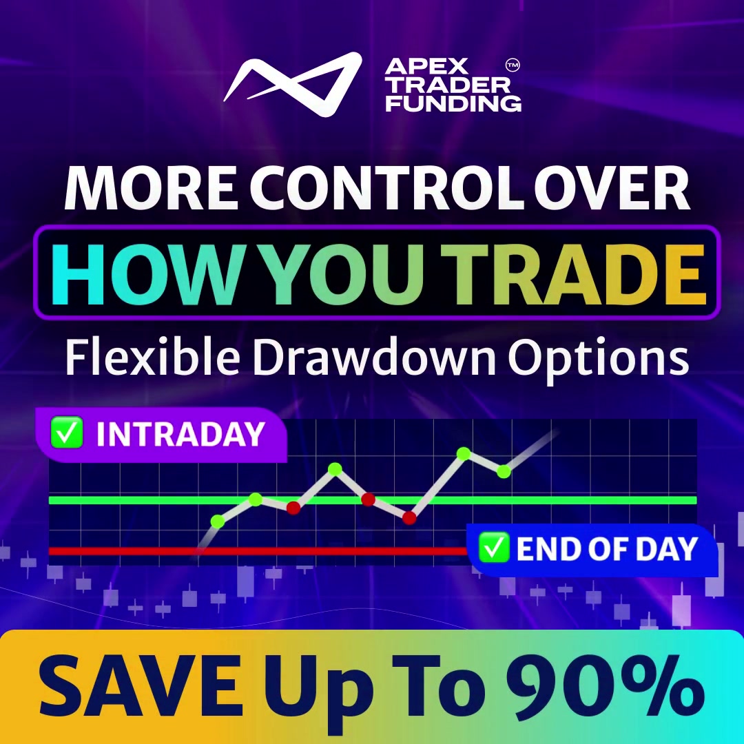 Apex Trader Funding Facebook ad: Drawdown Structure Matters Choose Intraday or End-of-Day…