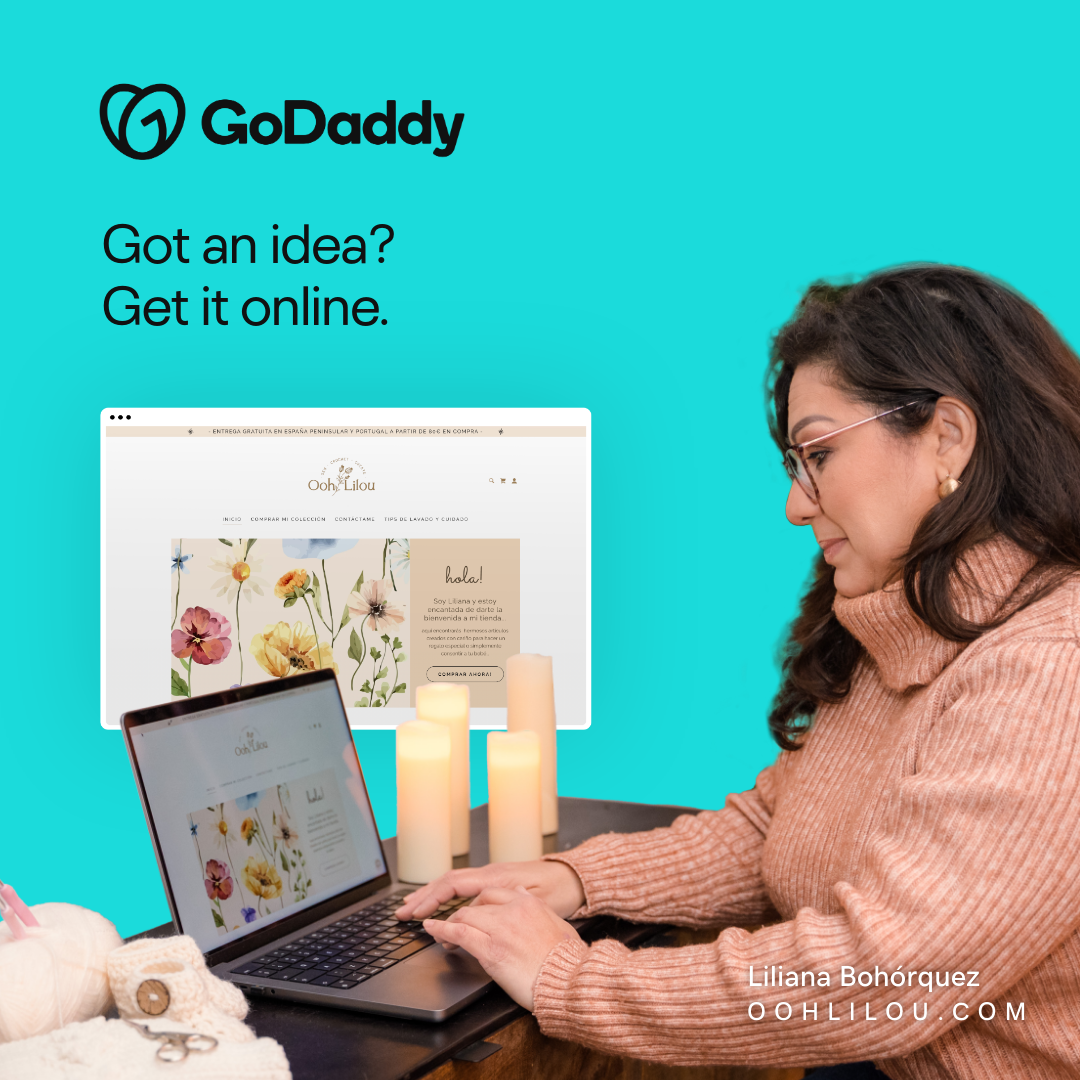 GoDaddy Facebook ad