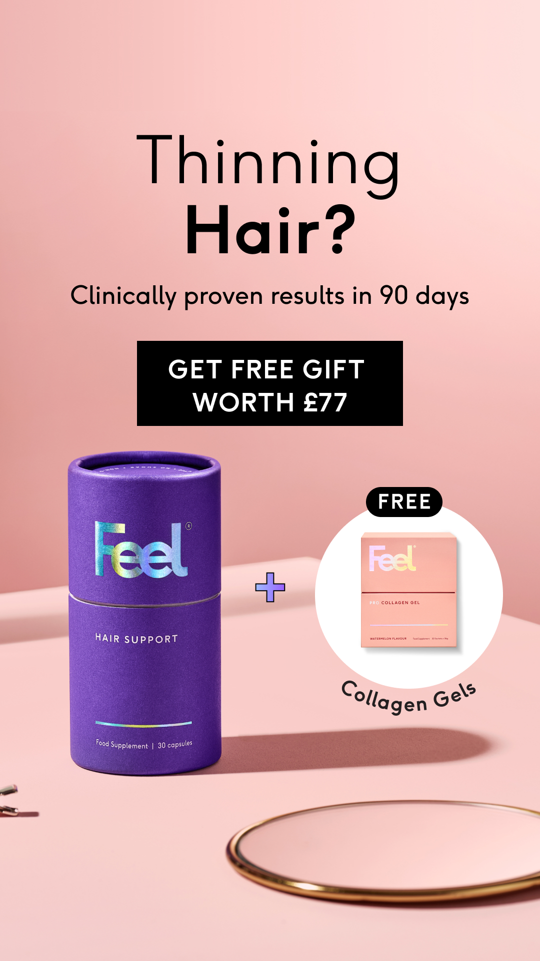 Feel Facebook ad