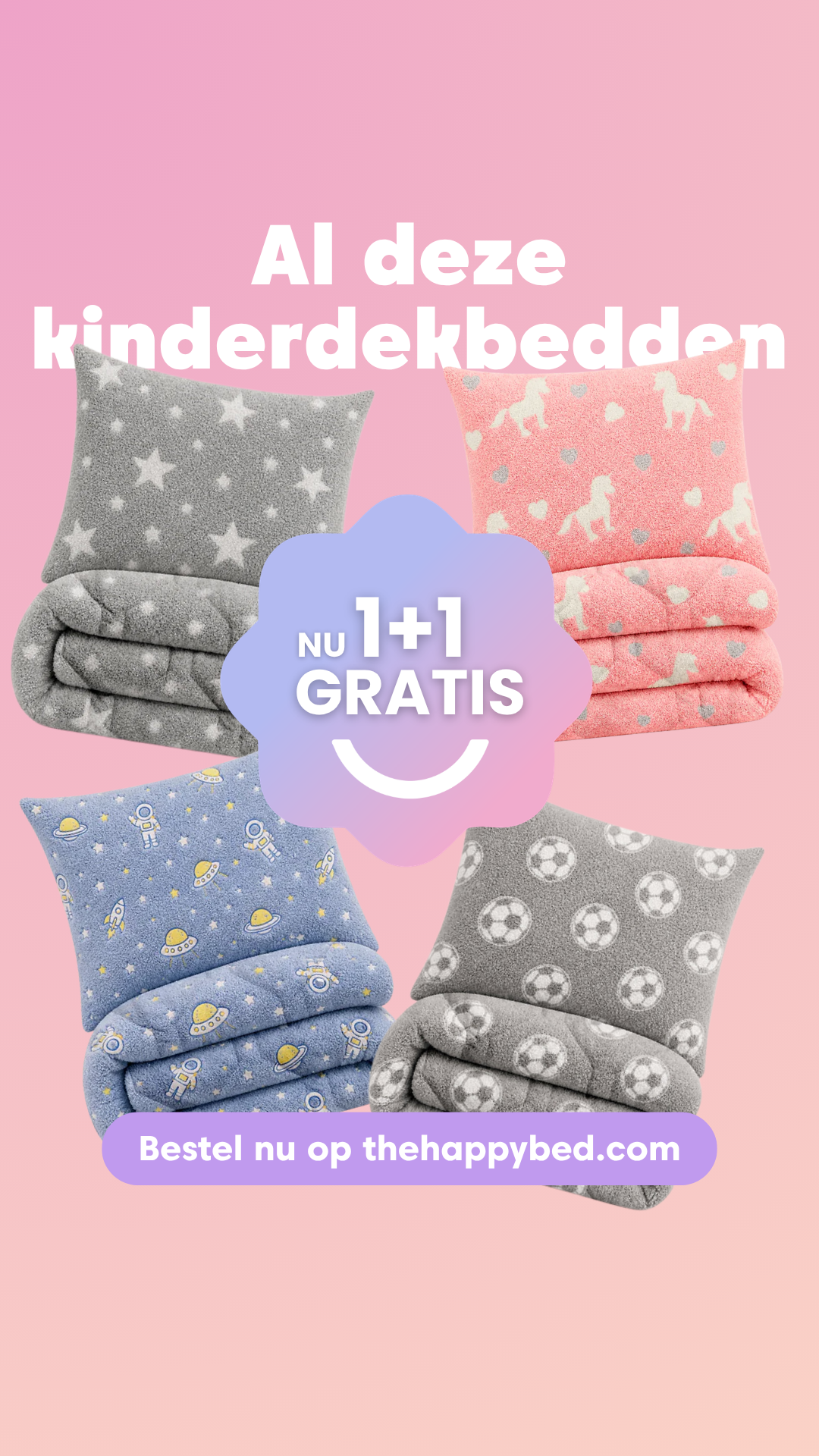 HappyBed Facebook ad