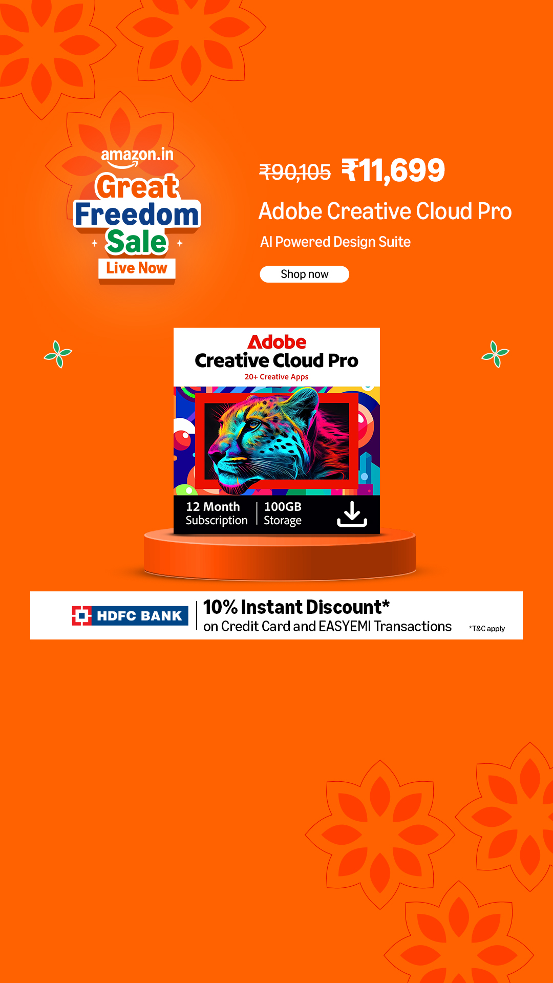 Amazon India Facebook ad