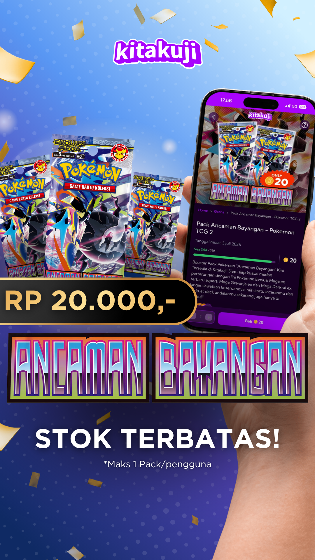 Kitakuji.id Facebook ad from Jul 10, 2026