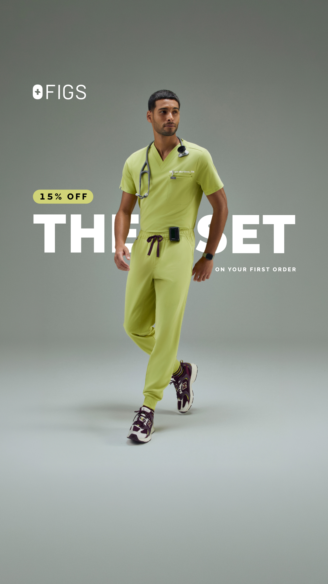 FIGS Facebook ad