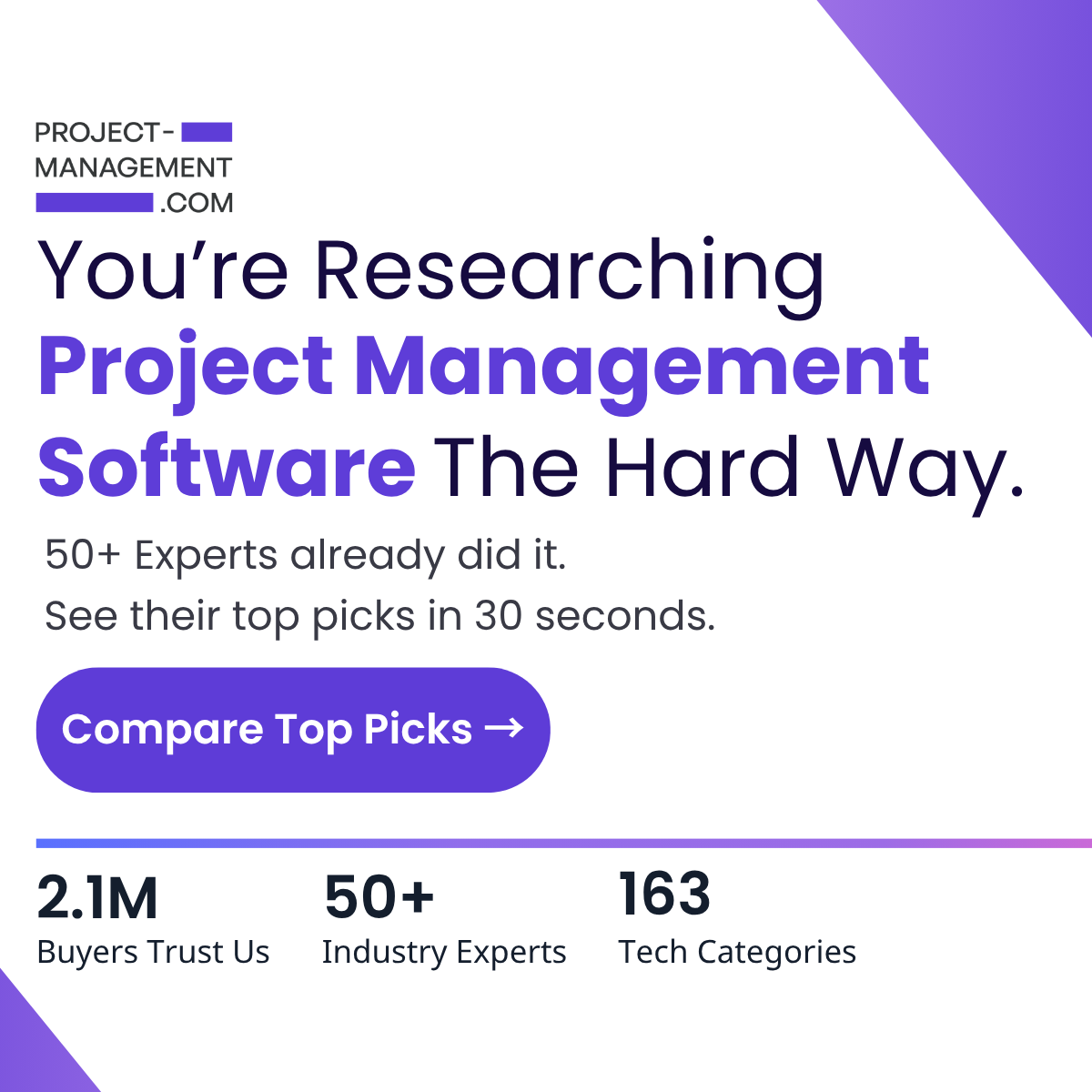 Project-Management.com Facebook ad