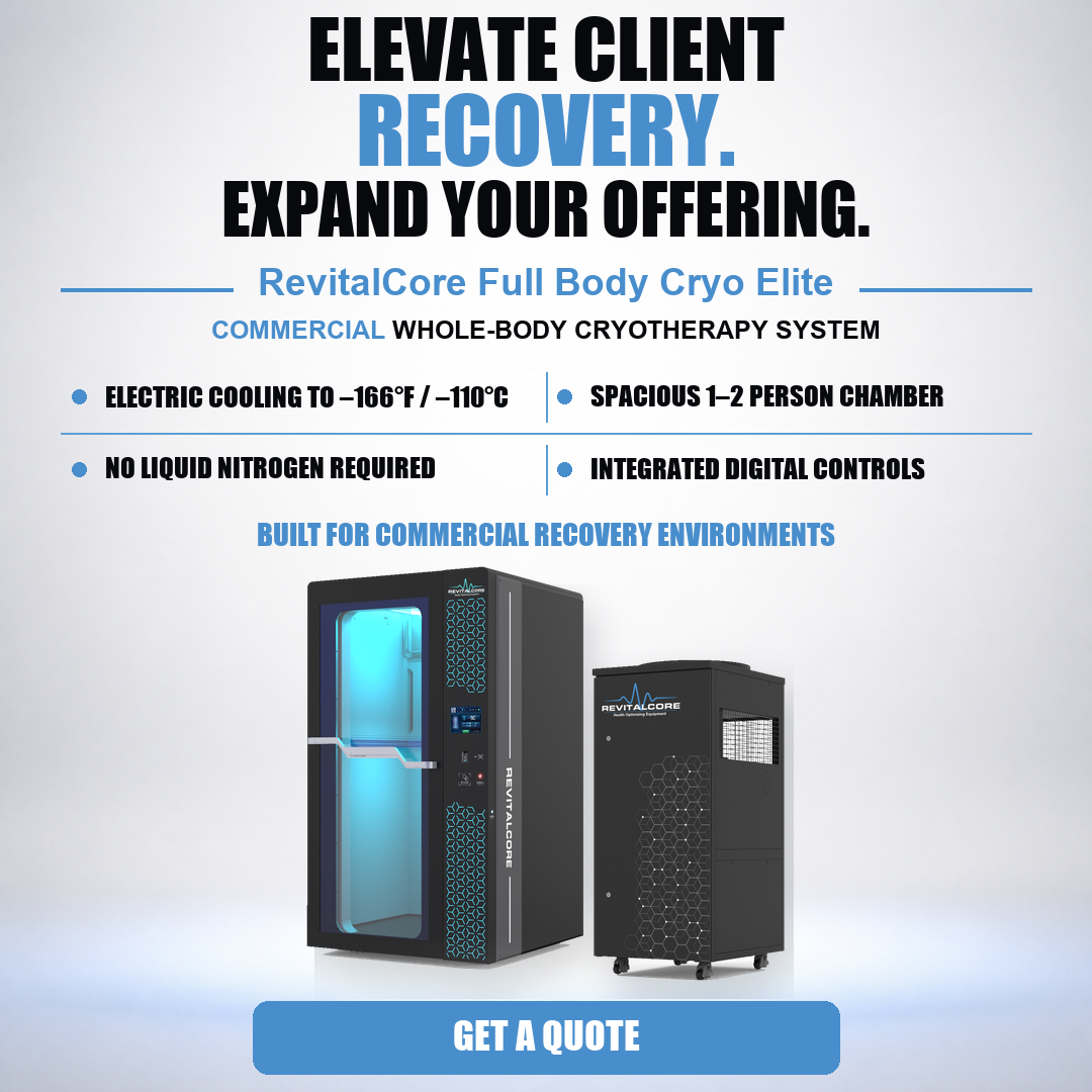 RevitalCore Equipment Facebook ad from Aug 12, 2026