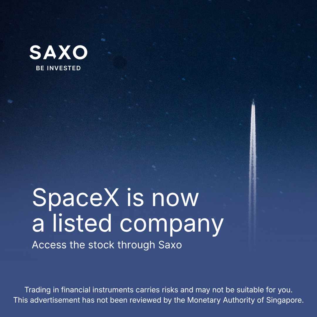 Saxo Singapore Facebook ad