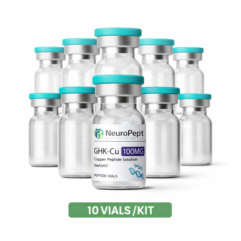 NP Solutions Facebook ad: High-purity peptide manufactured under controlled…