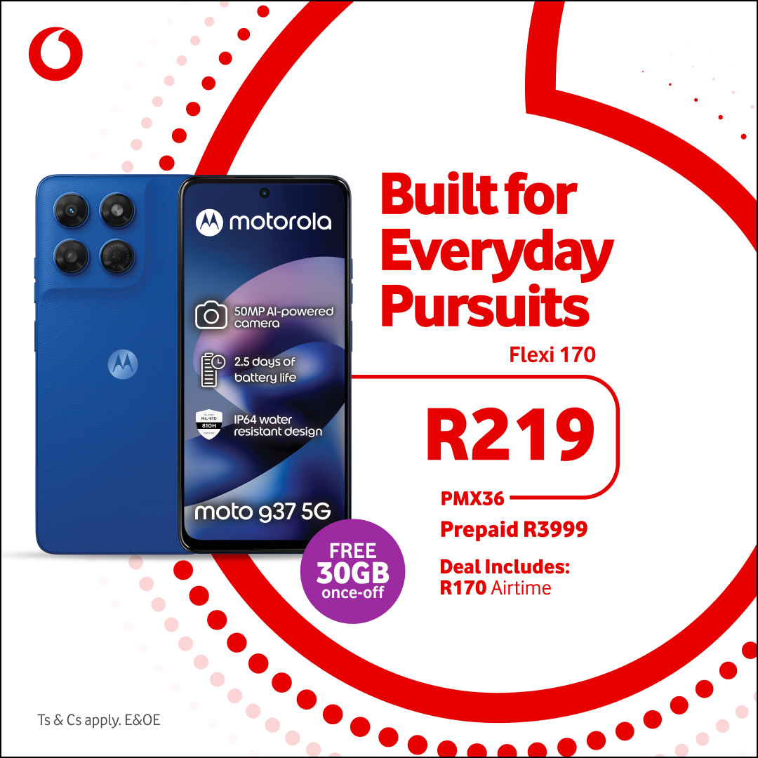 Vodacom Facebook ad