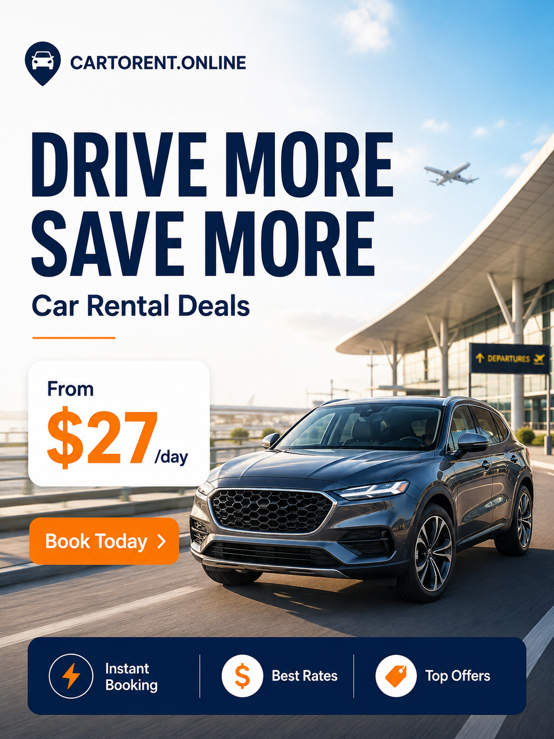 Trusted CAR Rentals Facebook ad