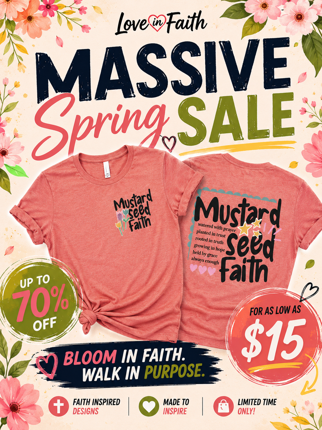 Love in Faith Facebook ad