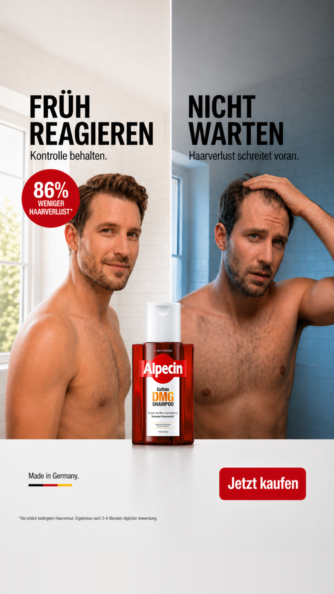 Alpecin Facebook ad