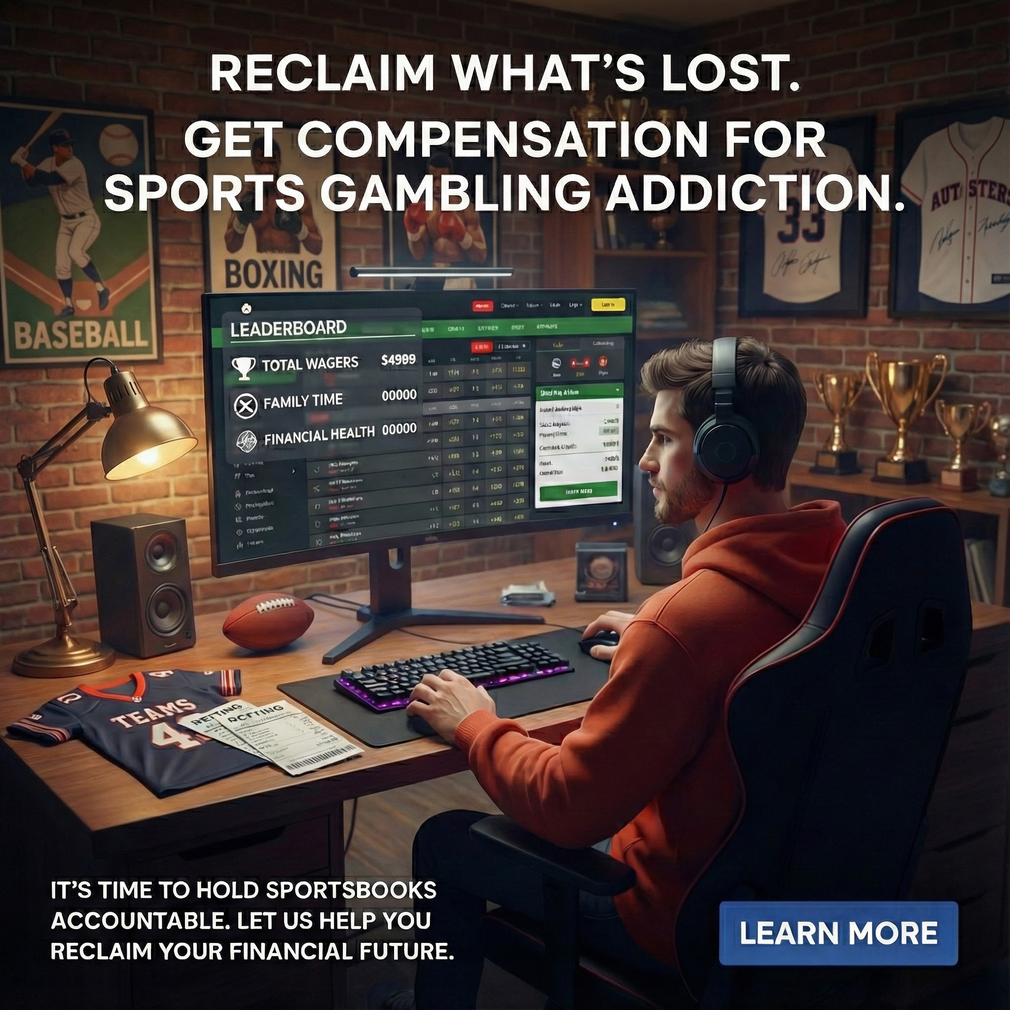 Injury Claims Facebook ad