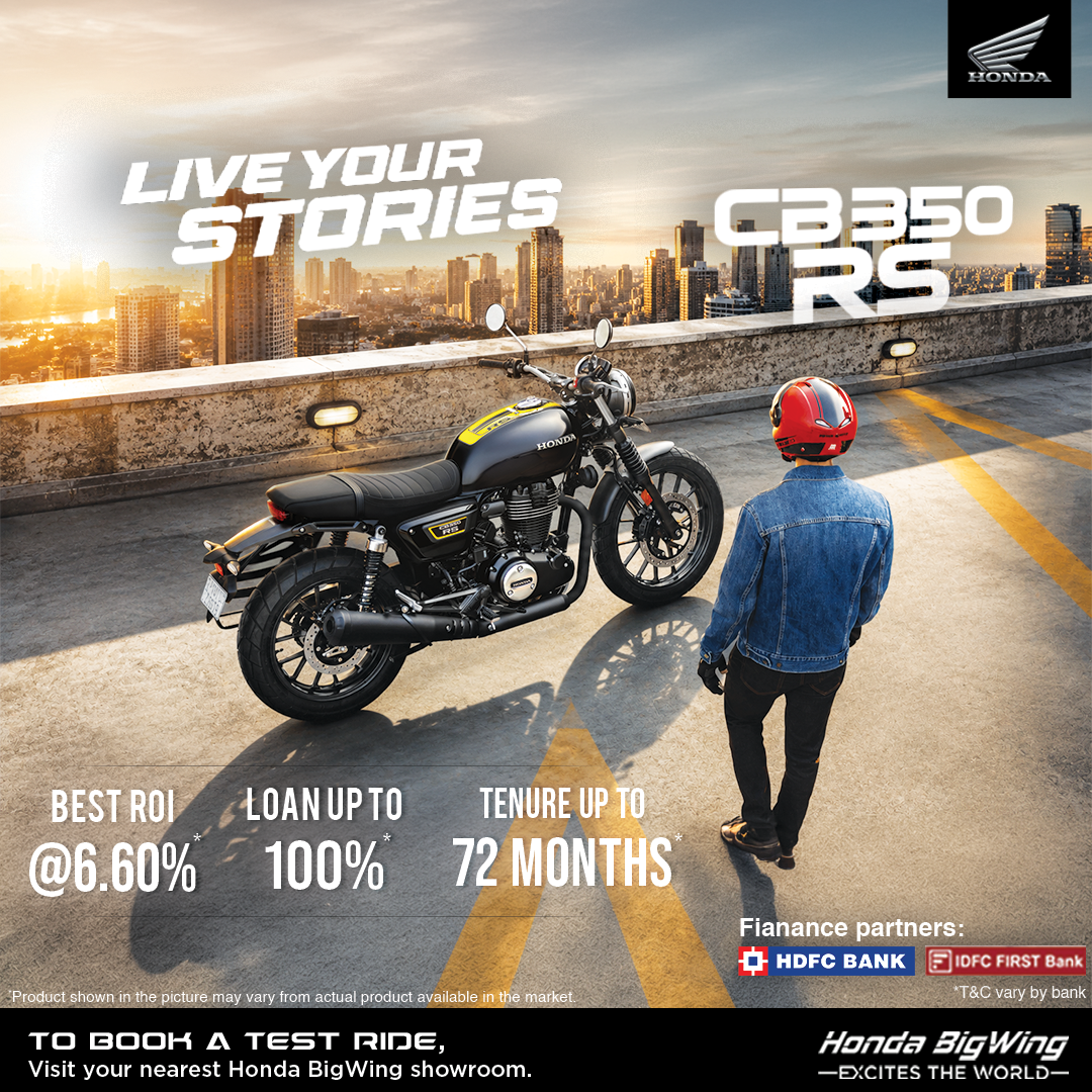Honda BigWing India Facebook ad