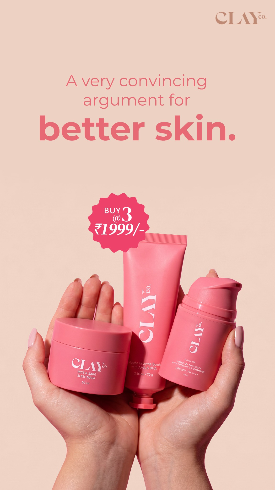 ClayCo Facebook ad
