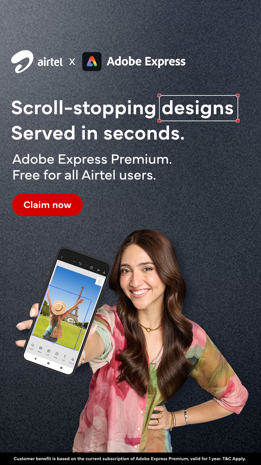 Airtel India Facebook ad