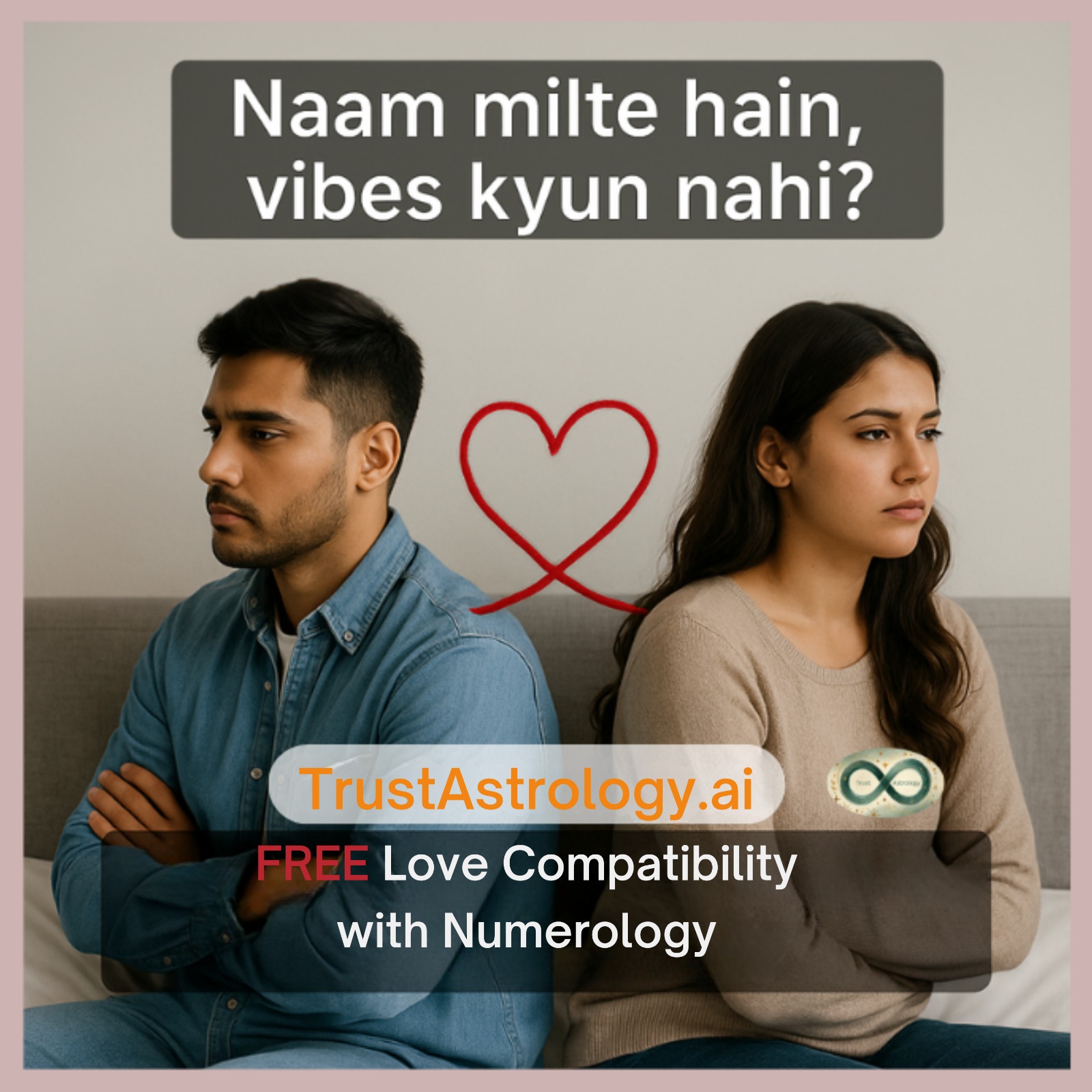 TrustAstrology AI Facebook ad: Free Numerology Insights