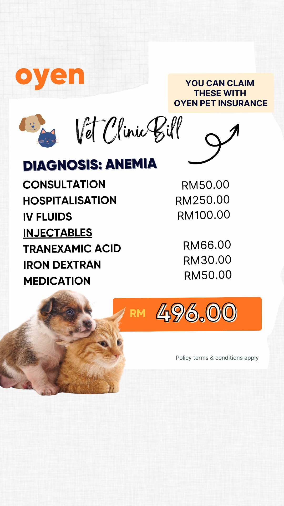Oyen Pet Insurance & Takaful Kucing Facebook ad