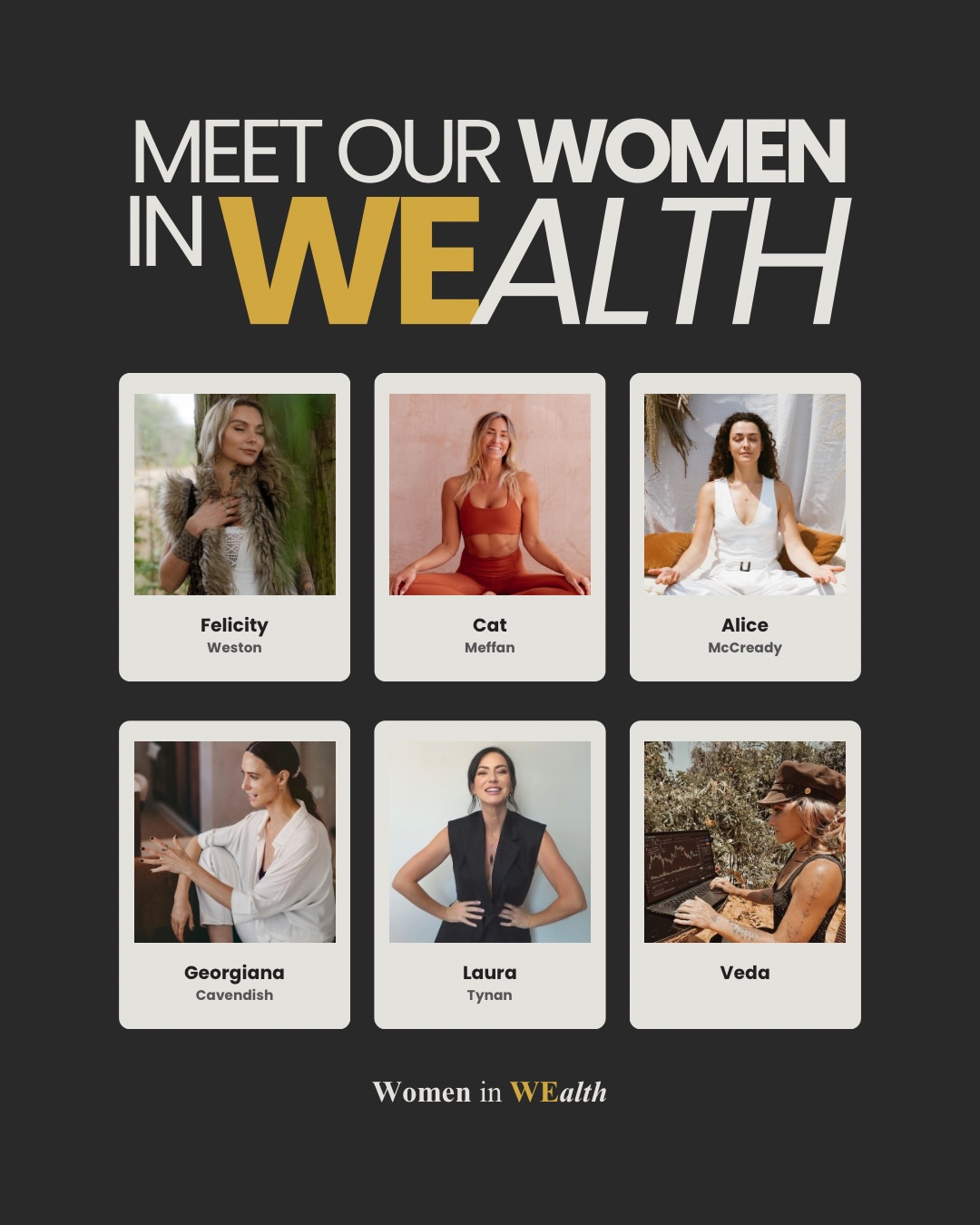 ookushana Facebook ad: Women In WEalth is a transformational online journey…