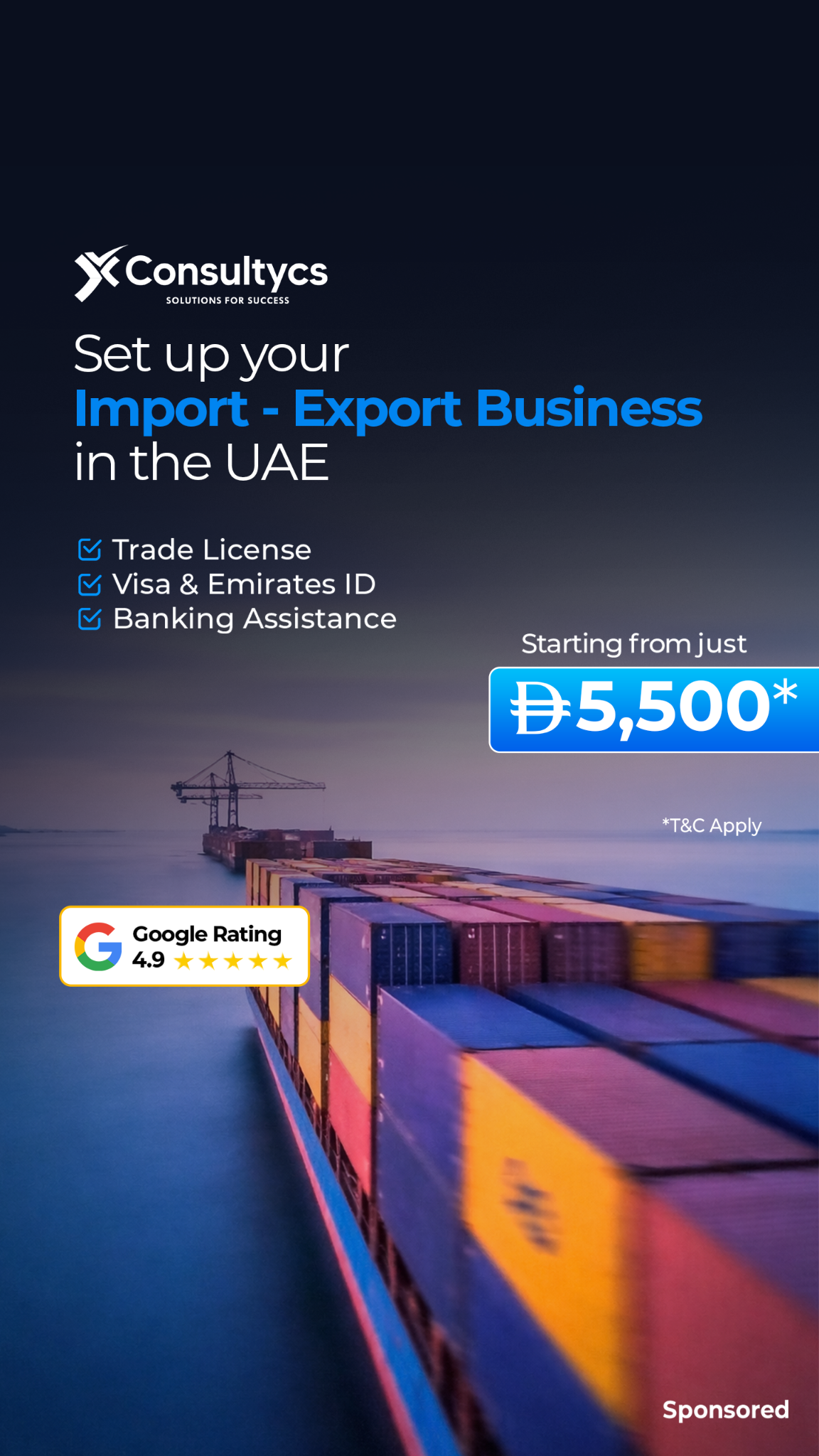 Consultycs Facebook ad