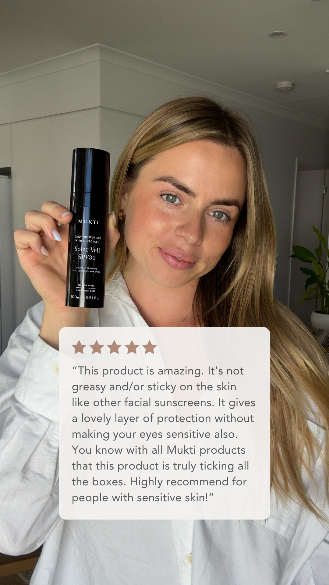 Mukti Organics Facebook ad
