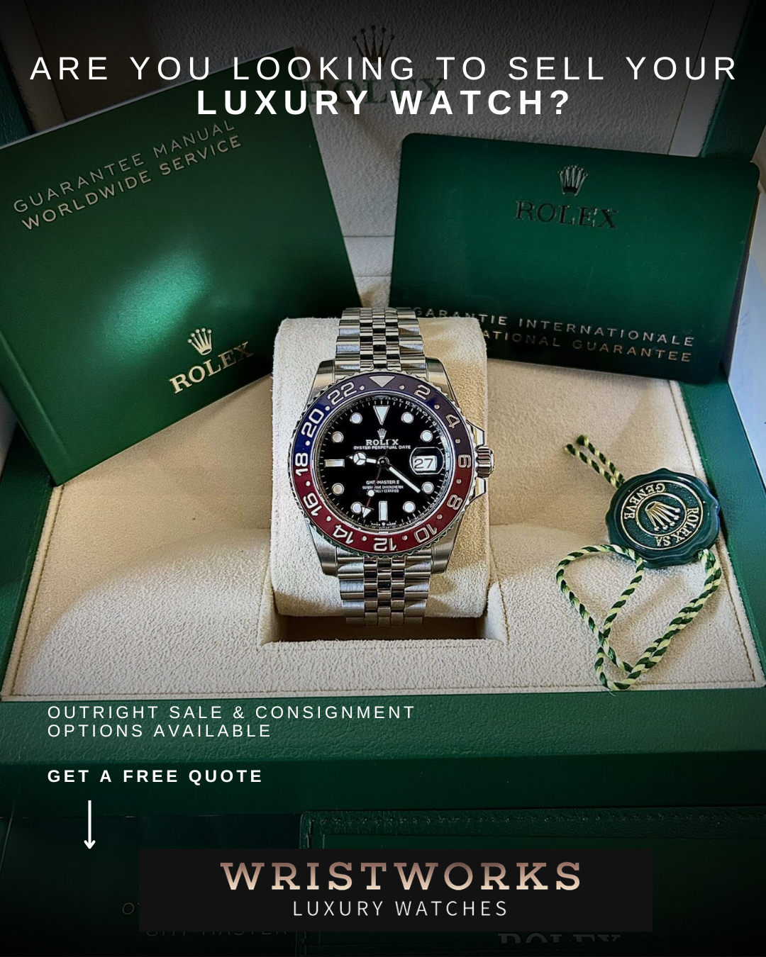 WristWorks Facebook ad