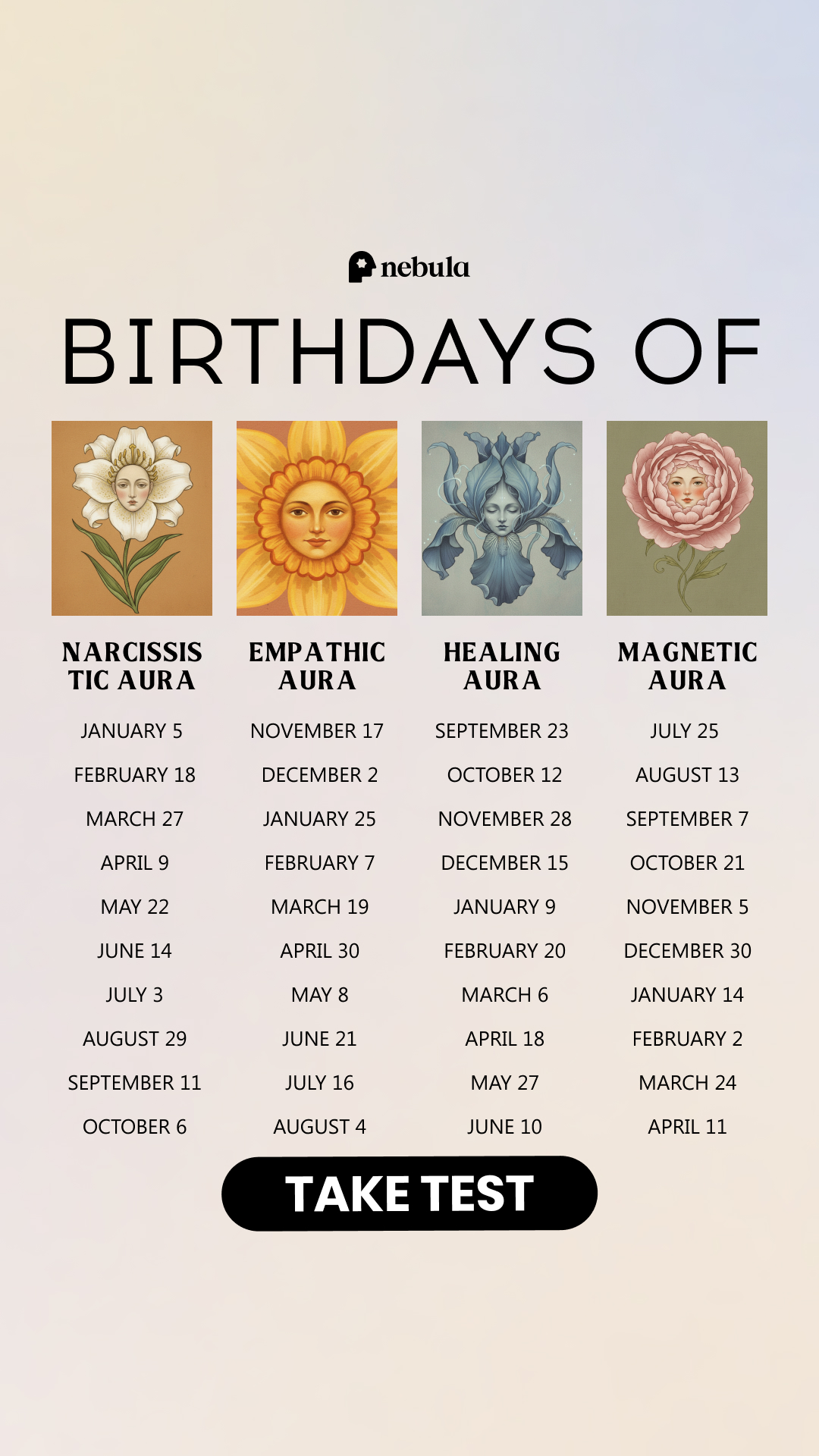 Nebula: Aura Power Reading Facebook ad