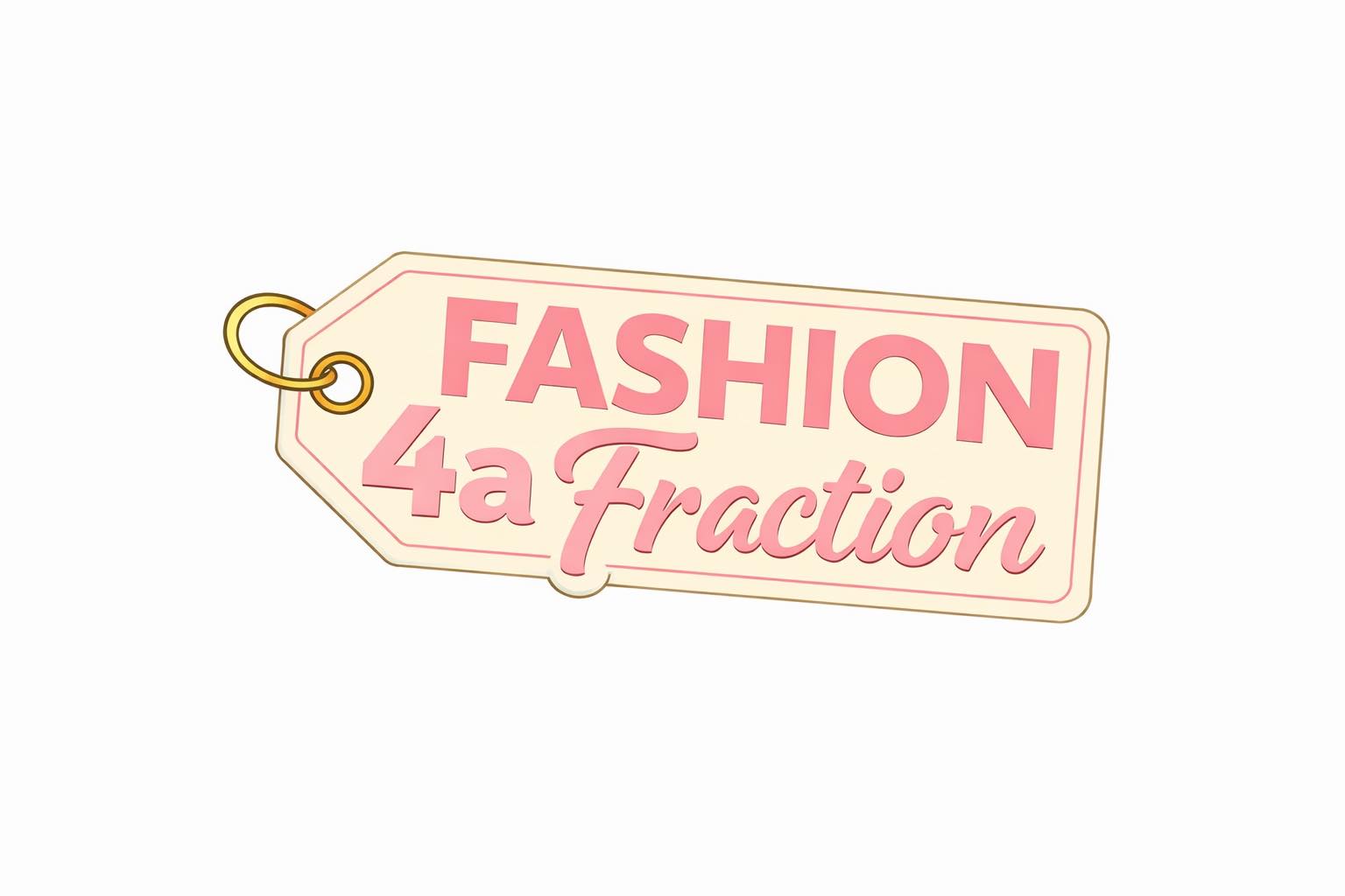 Fashion 4a Fraction Facebook ad: Designer vibes without the designer price