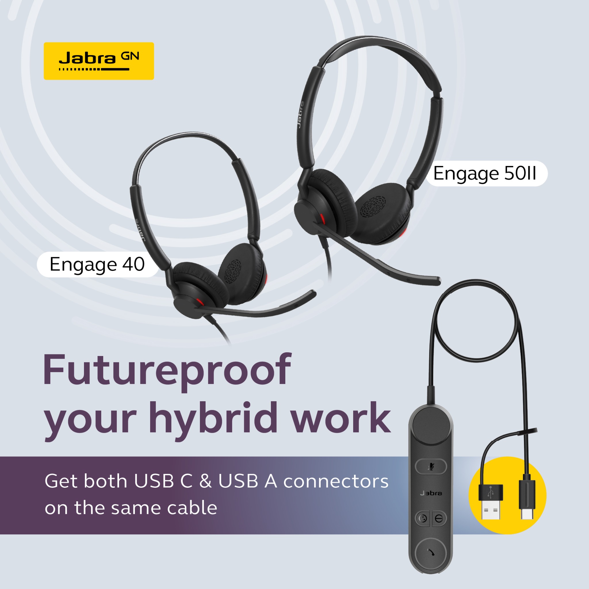 Jabra Facebook ad