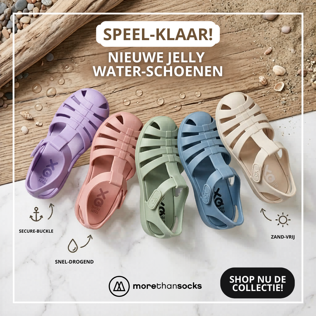 morethansocks.nl Facebook ad: Veilig spelen in het water!