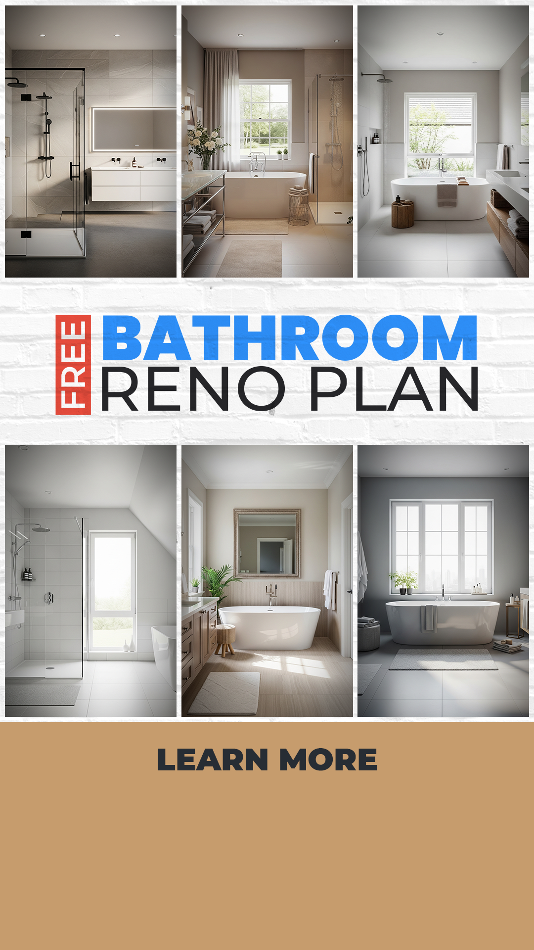 The Peninsula Bathroom Company Facebook ad from Oct 10, 2025