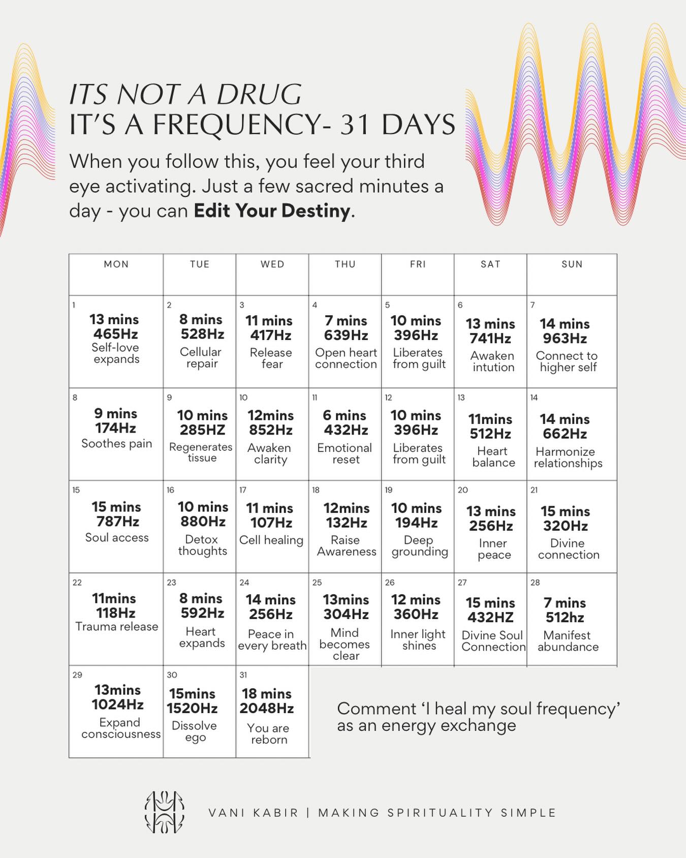 Vani Kabir - Ancient Ancestral Master Facebook ad: Save this & Start today!