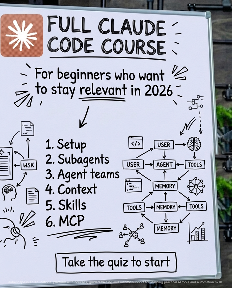 Jobescape AI Facebook ad from Apr 28, 2026