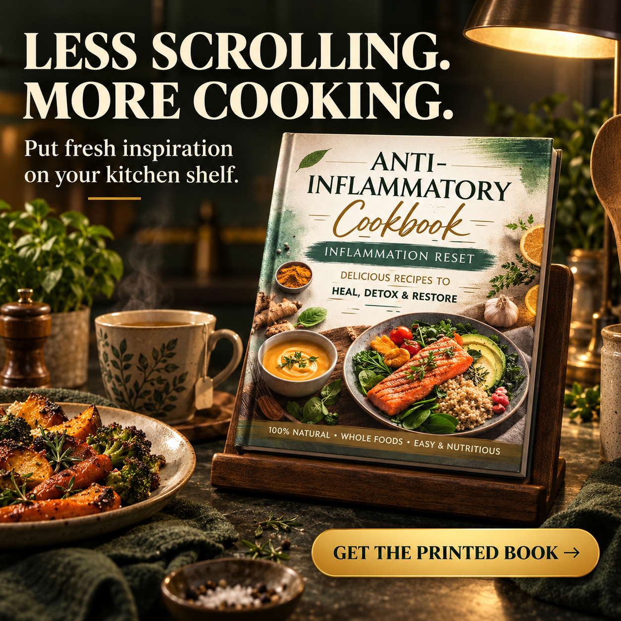 The Gluten Free Pantry Facebook ad: Simple Recipes. Better Everyday Meals