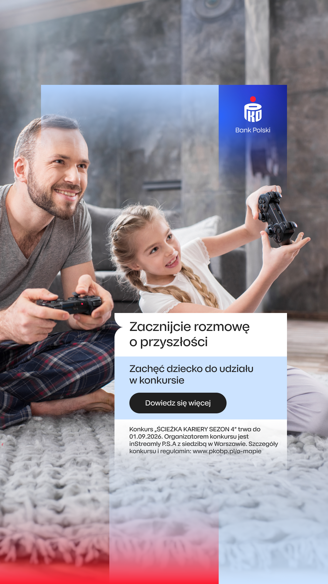 PKO Bank Polski Facebook ad from Aug 4, 2026