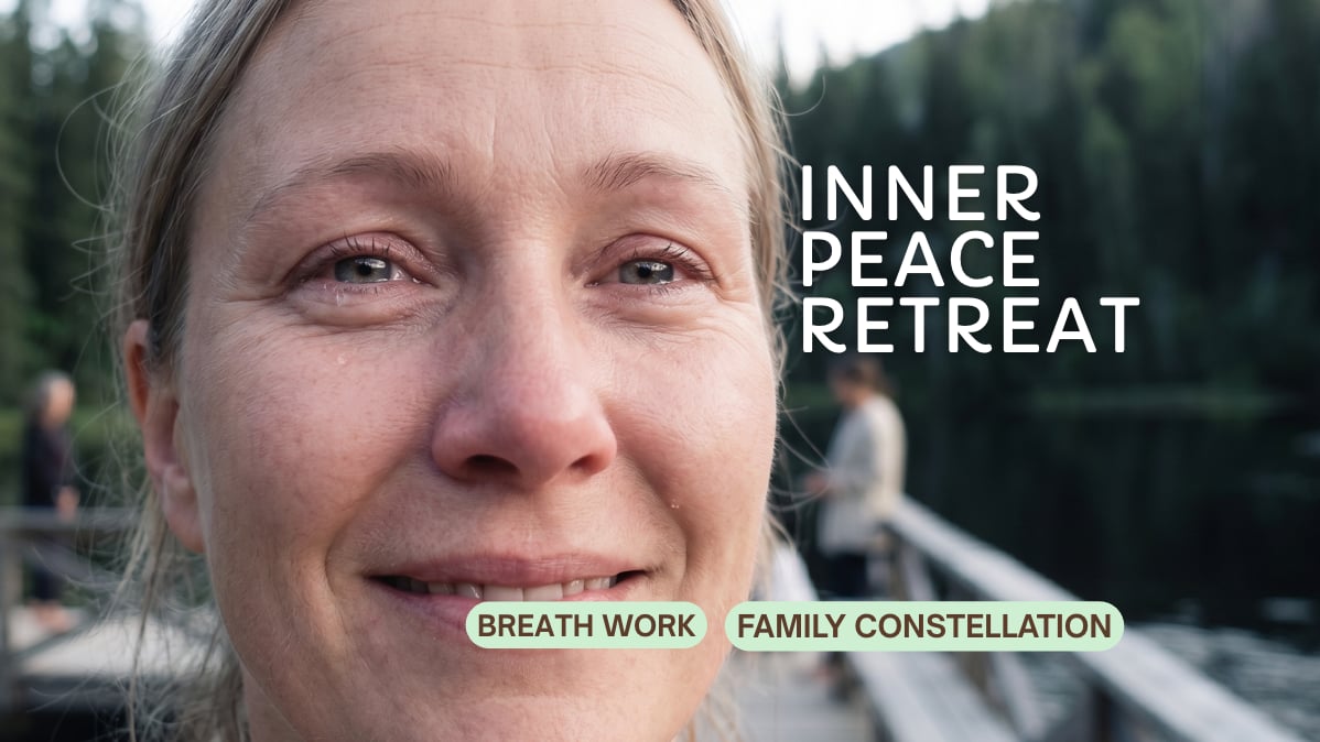 Lomtjärn Retreat & Konferens Facebook ad: INNER PEACE RETREAT