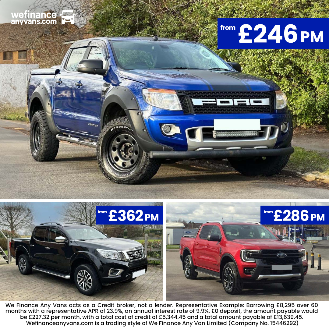 wefinanceanyvans.com Facebook ad: £0 Deposit Options