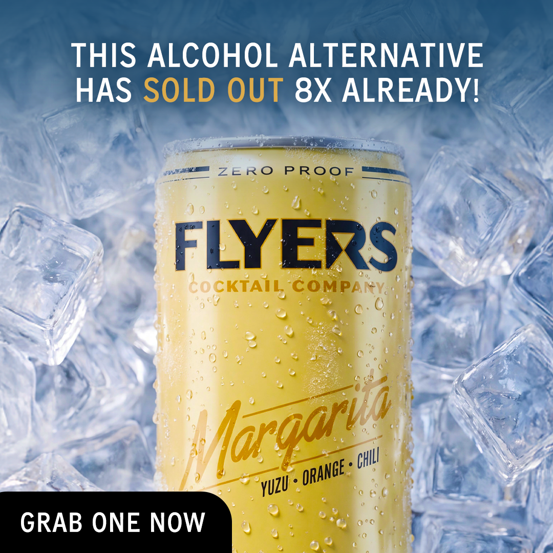 Discover Flyers Zero Proof Cocktails Facebook ad: Back In Stock - Grab Yours!