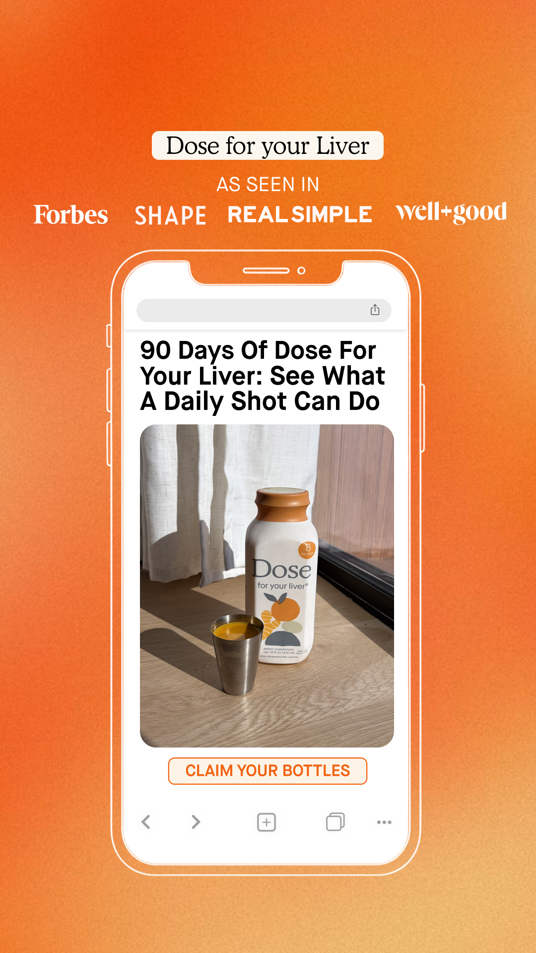Dose Facebook ad