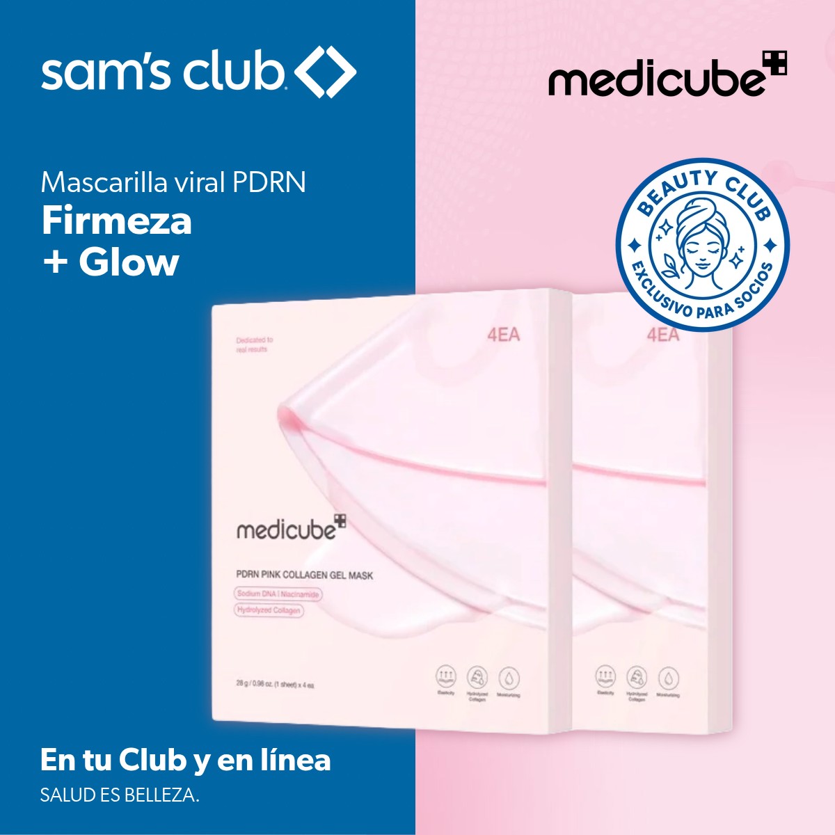 Sam's Club México Facebook ad: Tres opciones para sumar variedad a tu rutina…