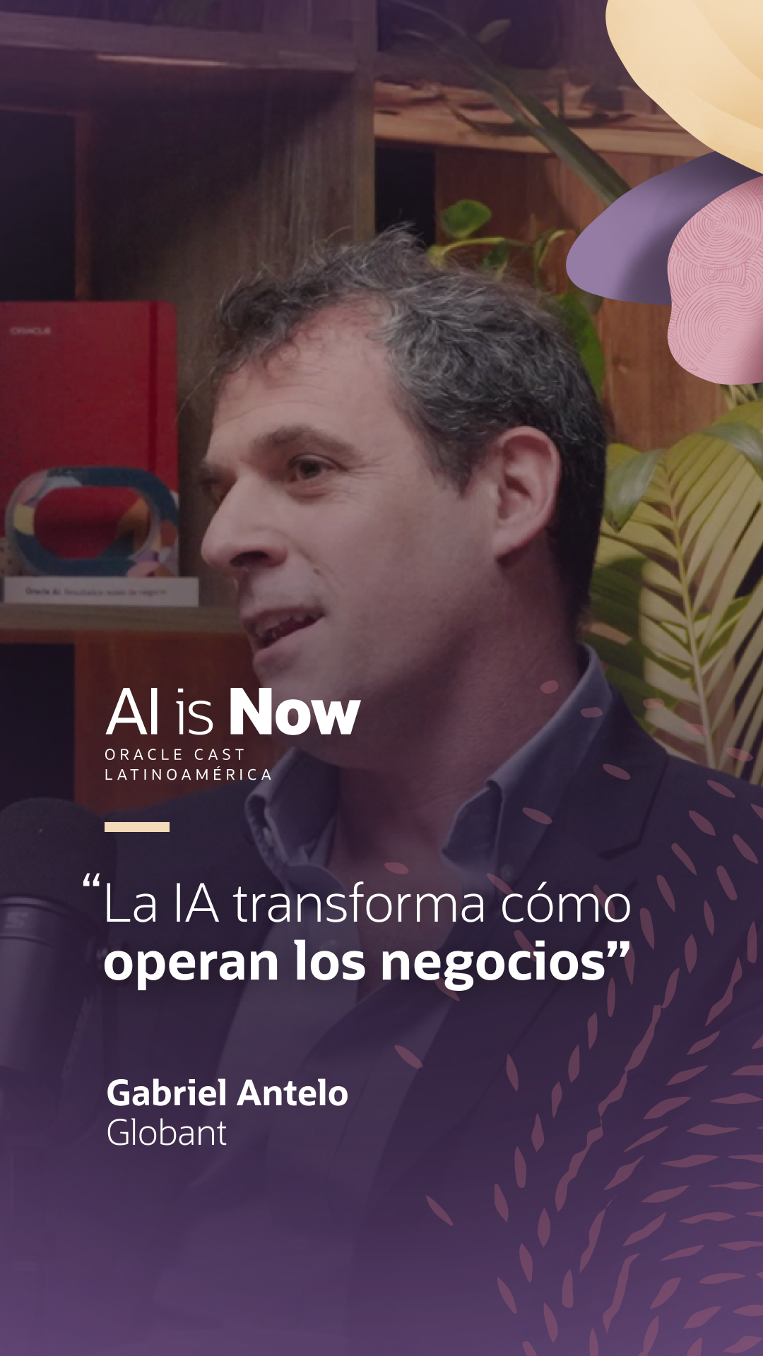 Oracle Latinoamérica Facebook ad: Cuando la IA transforma todo