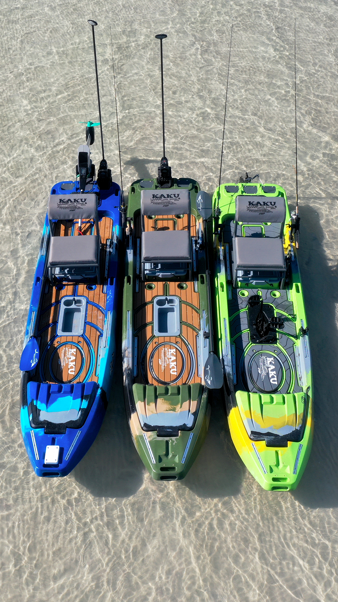 Kaku Kayak Facebook ad: More Stable More Fish More Fun